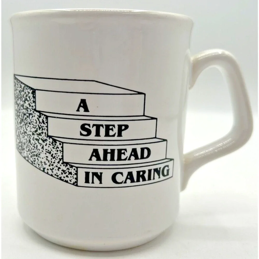 Vintage Houston‎ Healthcare Complex A Step Ahead In Caring Mug U237